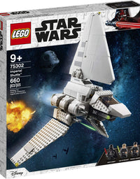 LEGO Star Wars Imperial Shuttle 75302 Building Kit; Awesome Building Toy for Kids Featuring Luke Skywalker and Darth Vader; Great Gift Idea for Star Wars Fans Aged 9 and Up, New 2021 (660 Pieces)
