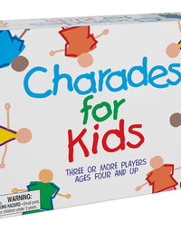 Pressman Charades for Kids -- The 'No Reading Required' Family Game, 5"
