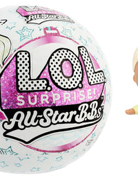 LOL Surprise All-Star Sports Series 4 Summer Games Sparkly Collectible Doll with 8 Surprises, Accessories, Gift for Kids, Toys for Girls and Boys Ages 4 5 6 7+ Years Old, (Styles May Vary)
