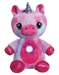 Ontel Star Belly Dream Lites, Stuffed Animal Night Light, Magical Pink and Purple Unicorn, As Seen on TV
