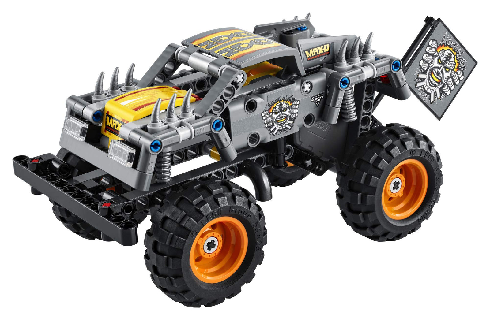 LEGO Technic Monster Jam Max-D 42119 Model Building Kit for Boys and Girls Who Love Monster Truck Toys, New 2021 (230 Pieces)