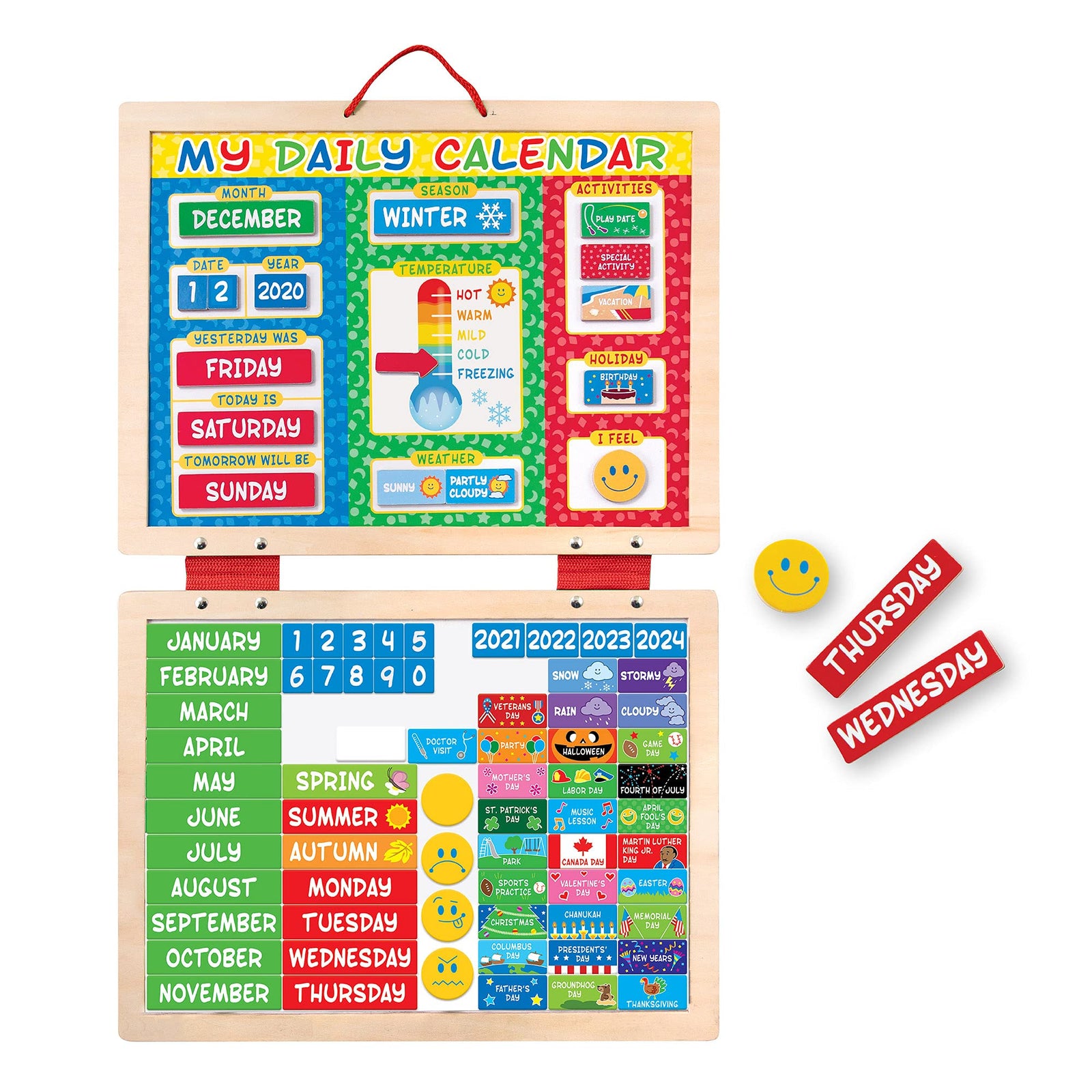 Melissa & Doug My First Daily Magnetic Calendar