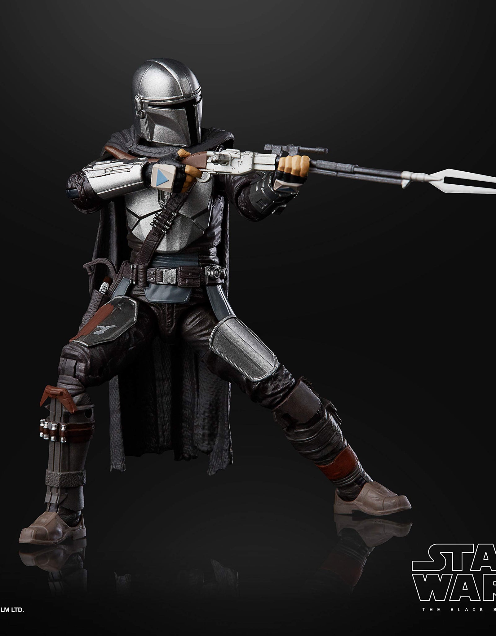 Star Wars The Black Series The Mandalorian Toy 6-Inch-Scale Collectible Action Figure, Toys for Kids Ages 4 and Up