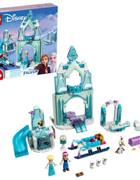 LEGO Disney Anna and Elsa’s Frozen Wonderland 43194 Building Kit; A Cool Construction Toy That Boosts Creative Fun; New 2021 (154 Pieces)
