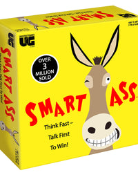 University Games Smart Ass The Ultimate Party Game for Families and Adults Ages 12 & Up, The Perfect Tabletop Trivia Game for People Who Hate Waiting Their Turn!
