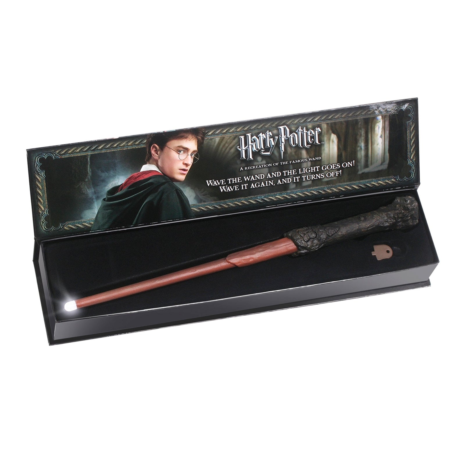The Noble Collection NN1910 Harry Potter Illuminating Wand, 14-Inch