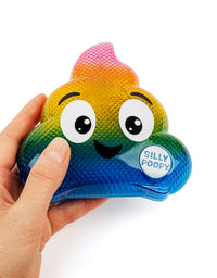 WHAT DO YOU MEME? Silly Poopy's Hide & Seek - The Talking, Singing Rainbow Poop Toy to Encourage Active Play Kids
