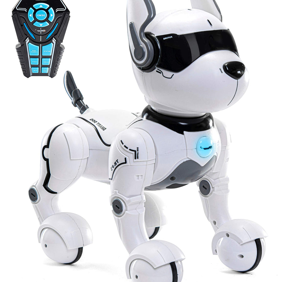 Remote Control Robot Dog Toy, Robots for Kids, Rc Dog Robot Toys for Kids 3,4,5,6,7,8,9,10 Year Old and up, Smart & Dancing Robot Toy, Imitates Animals Mini Pet Dog Robot…