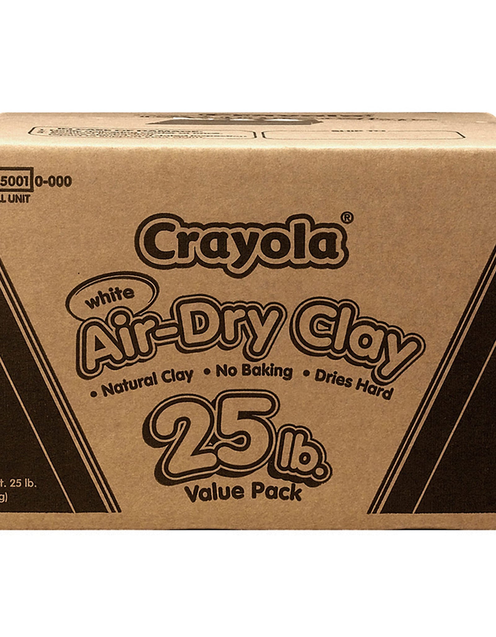 Crayola Air Dry Clay, White, No Bake Modeling Clay for Kids, 25lb