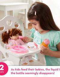 Melissa & Doug Doll Feeding and Changing Accessories - Bib, Bag, Diaper, Wipes, Utensils, Bottles
