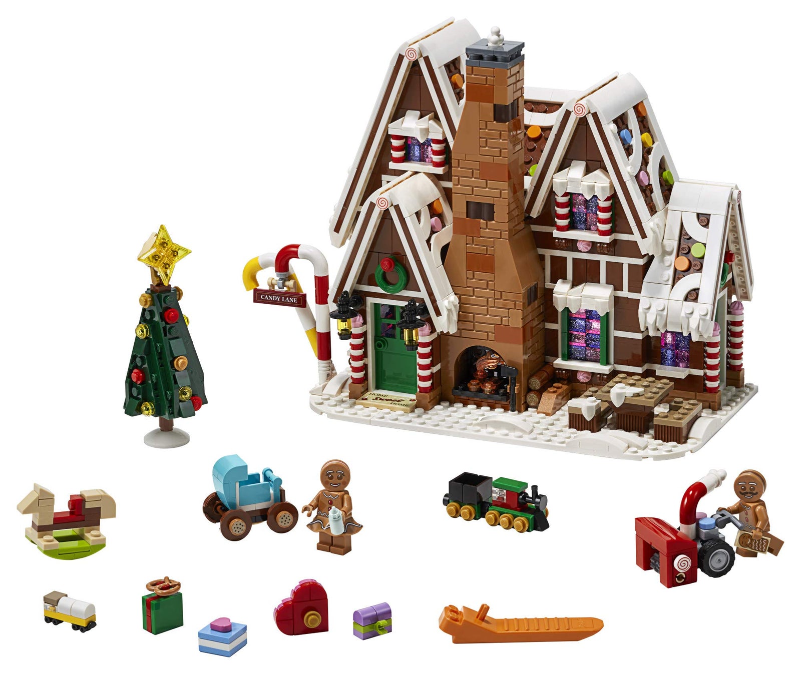 LEGO Creator Expert Gingerbread House 10267 Building Kit (1,477 Pieces)