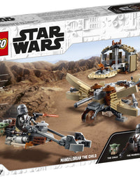 LEGO Star Wars: The Mandalorian Trouble on Tatooine 75299 Awesome Toy Building Kit for Kids Featuring The Child, New 2021 (277 Pieces)
