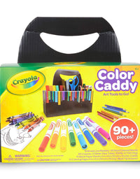 Crayola Color Caddy, Art Set Craft Supplies, Gift for Kids
