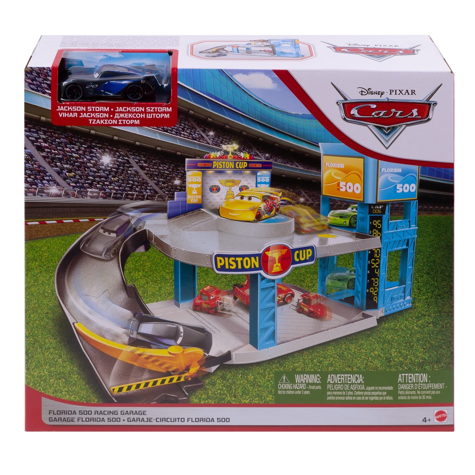 Disney Pixar Cars Florida 500 Racing Garage [Amazon Exclusive]