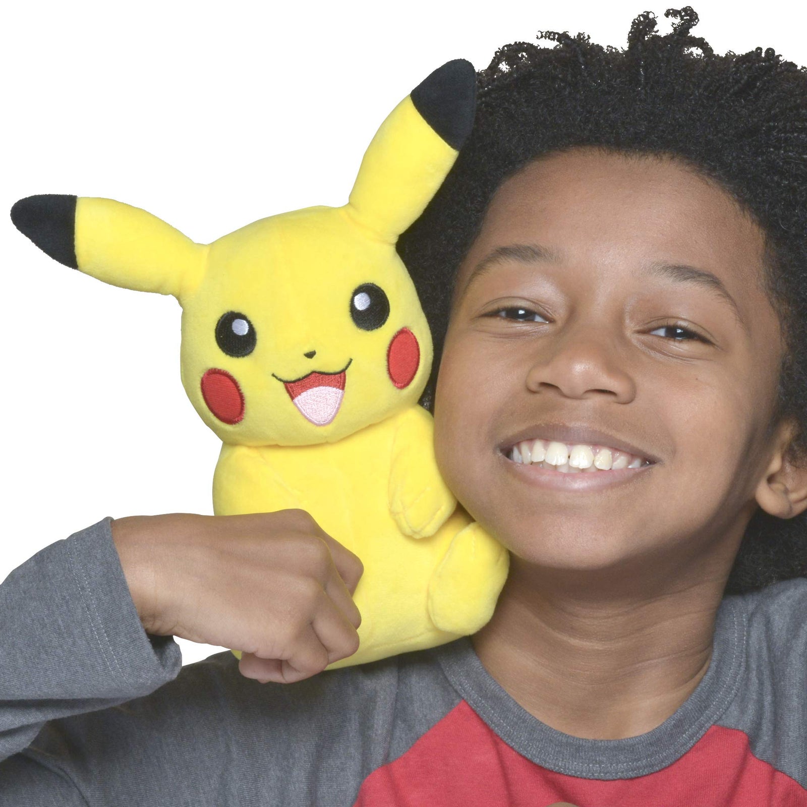 Pokemon Official & Premium Quality 8-Inch Pikachu Plush - Adorable, Ultra-Soft, Plush Toy, Perfect for Playing & Displaying - Gotta Catch ‘Em All , Yellow