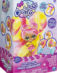 Candylocks, 7-Inch Lacey Lemonade, Sugar Style Deluxe Scented Collectible Doll with Accessories
