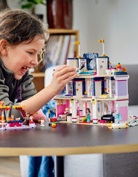 LEGO Friends Heartlake City Grand Hotel 41684 Building Kit; Includes Emma, Stephanie, River and Amelia Mini-Dolls; New 2021 (1,308 Pieces)
