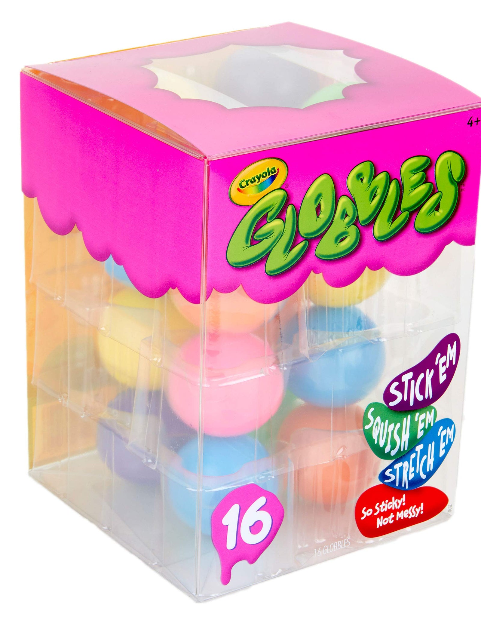 Crayola Globbles 16 Count, Squish & Fidget Toys, Gift for Kids, Age 4, 5, 6, 7, 8