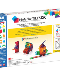 Magna-Tiles Deluxe Set, The Original Magnetic Building Tiles For Creative Open-Ended Play, Educational Toys For Children Ages 3 Years + (48 Pieces)
