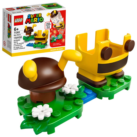 LEGO Super Mario Bee Mario Power-Up Pack 71393 Building Kit; Collectible Gift Toy for Creative Kids; New 2021 (13 Pieces)