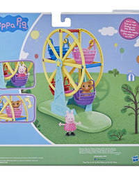 Hasbro Peppa Pig Peppa’s Adventures Peppa’s Ferris Wheel Playset Preschool Toy, with Peppa Pig Figure and Accessory for Kids Ages 3 and Up
