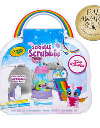 Crayola Scribble Scrubbie Cloud Playset, Toy for Kids, Gift, Ages 3, 4, 5, 6
