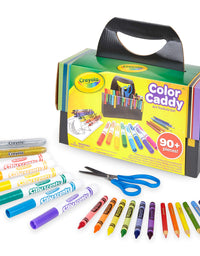 Crayola Color Caddy, Art Set Craft Supplies, Gift for Kids
