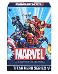 Marvel Titan Hero Series Action Figure Multipack, 6 Action Figures, 12-Inch Toys, Inspired Comics, for Kids Ages 4 and Up (Amazon Exclusive)
