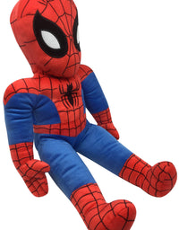 Jay Franco Marvel Super Hero Adventures Toddler Spiderman Plush Stuffed Pillow Buddy - Super Soft Polyester Microfiber, 20 inch (Official Marvel Product)
