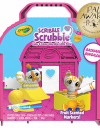 Crayola Scribble Scrubbie Pets, Backyard Playset, Toys for Girls & Boys, Gift for Kids, Age 3, 4, 5, 6
