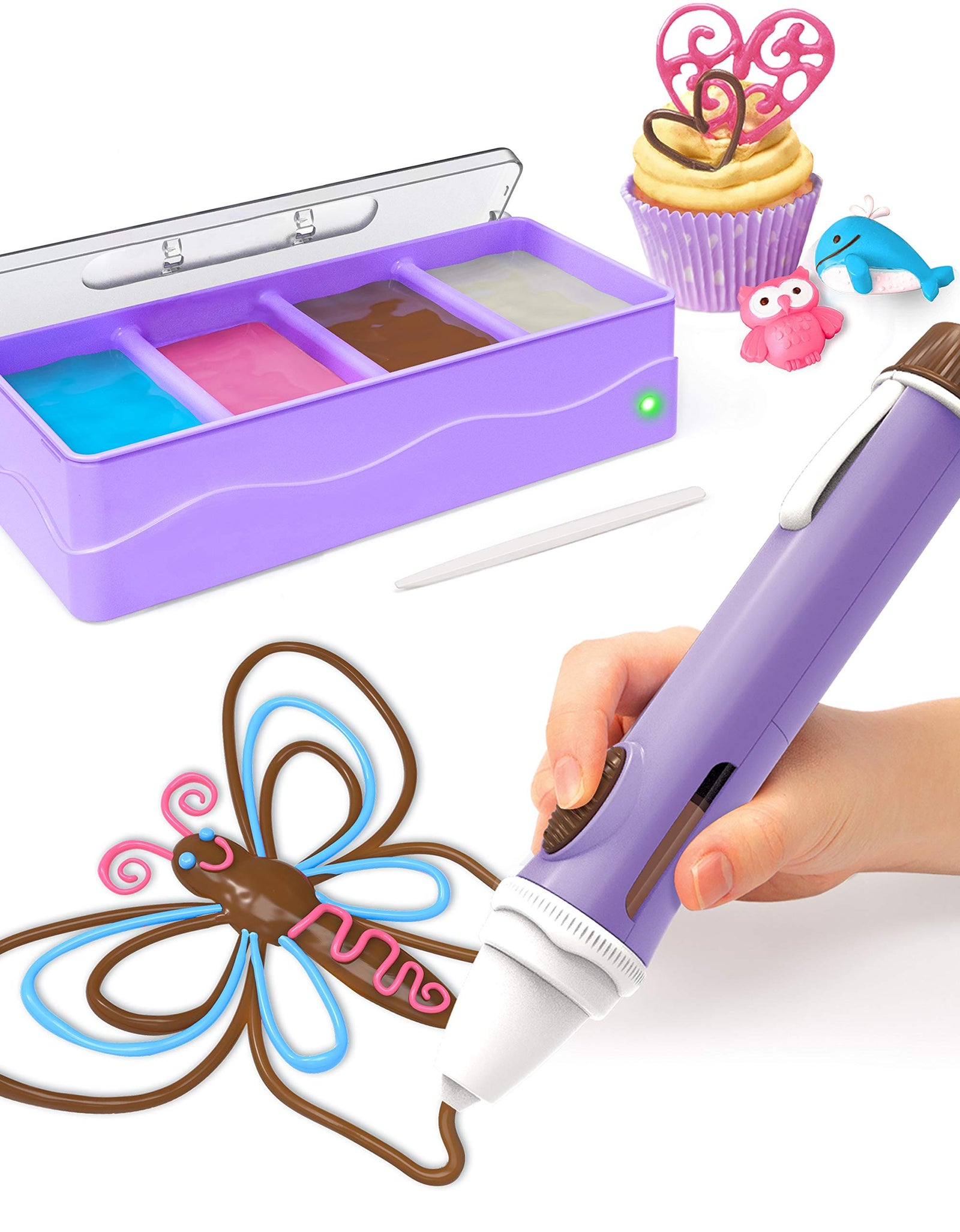 Real Cooking Chocolate Pen — Draw in Chocolate and DIY Your Own Baking Creations!