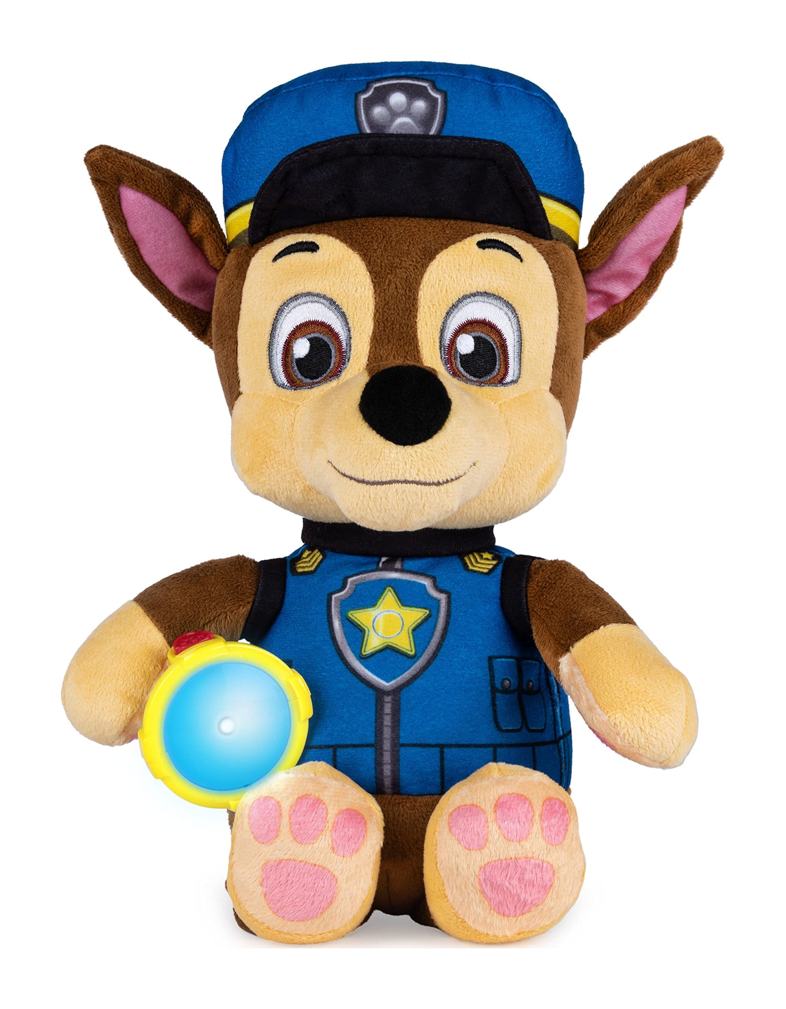 Paw Patrol, Snuggle Up Skye Plush with Flashlight and Sounds, for Kids Aged 3 and Up