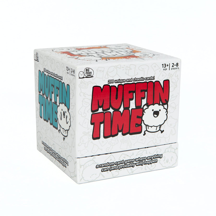 Muffin Time: Randomest Party Game You'll Ever Play | Hilarious Board Game for Teens and Adults | Now with 200 Cards