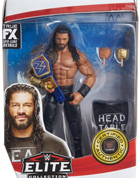 WWE Roman Reigns Elite Collection Series 88 Action Figure 6 in Posable Collectible Gift Fans Ages 8 Years Old and Up
