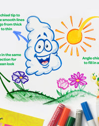 Crayola Silly Scents Scented Markers, Washable Markers, 12 Count, Gift for Kids
