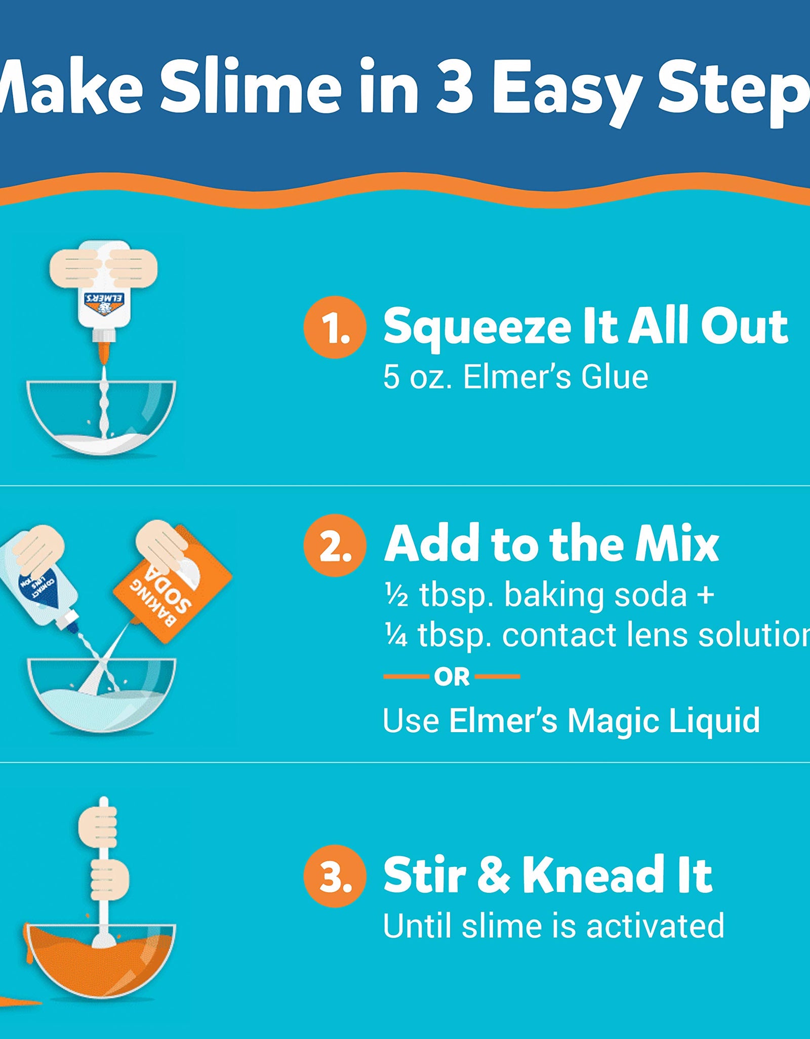 Elmer's Liquid School Glue, Washable, 1 Gallon, 2 Count - Great for Making Slime