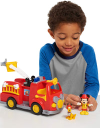 Disney’s Mickey Mouse Mickey’s Fire Engine, Fire Truck Toy with Lights and Sounds, by Just Play
