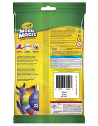 Crayola Model Magic White, Modeling Clay Alternative, At Home Crafts for Kids, 4 oz, Model Number: 57-4401
