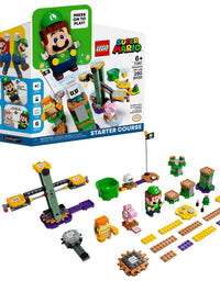LEGO Super Mario Adventures with Luigi Starter Course 71387 Building Kit; Collectible Toy Playset for Creative Kids, New 2021 (280 Pieces)
