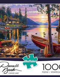 Buffalo Games - Darrell Bush - Canoe Lake - 1000 Piece Jigsaw Puzzle
