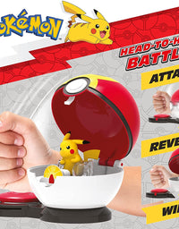 Pokemon Surprise Attack Game, Featuring Pikachu and Bulbasaur - 2 Surprise Attack Balls - 6 Attack Disks - Toys for Kids and Pokémon Fans
