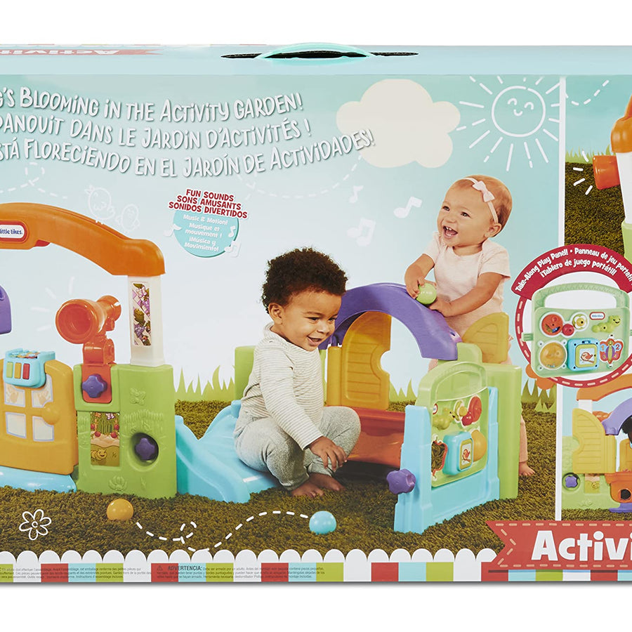 Little Tikes Activity Garden Playhouse for Babies, Infants and Toddlers - Easy Set Up Indoor Toys with Playtime Activities, Sounds, Games for Boys Girls Ages 6 Months to 3 Years