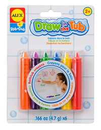 Alex Rub a Dub Draw in the Tub Crayons Kids Bath Activity
