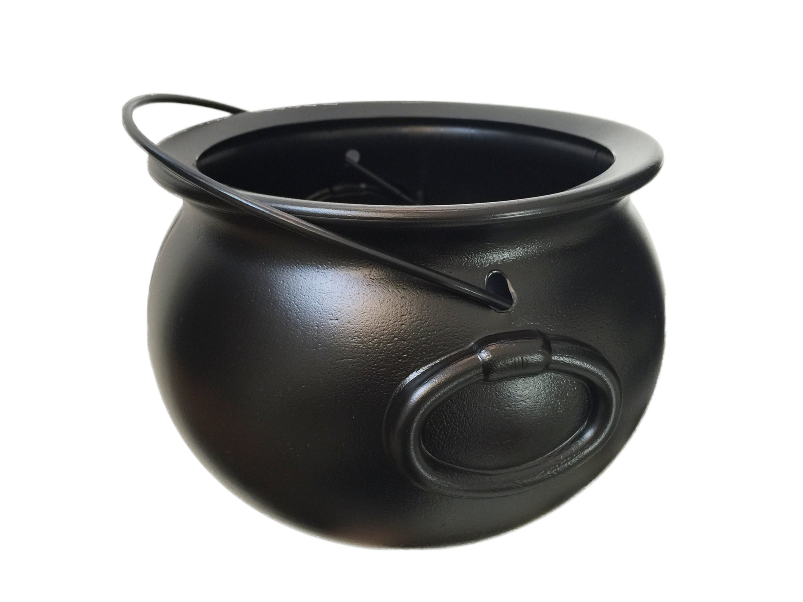 GiftExpress 8" Black Cauldron Kettle, Halloween Cauldron
