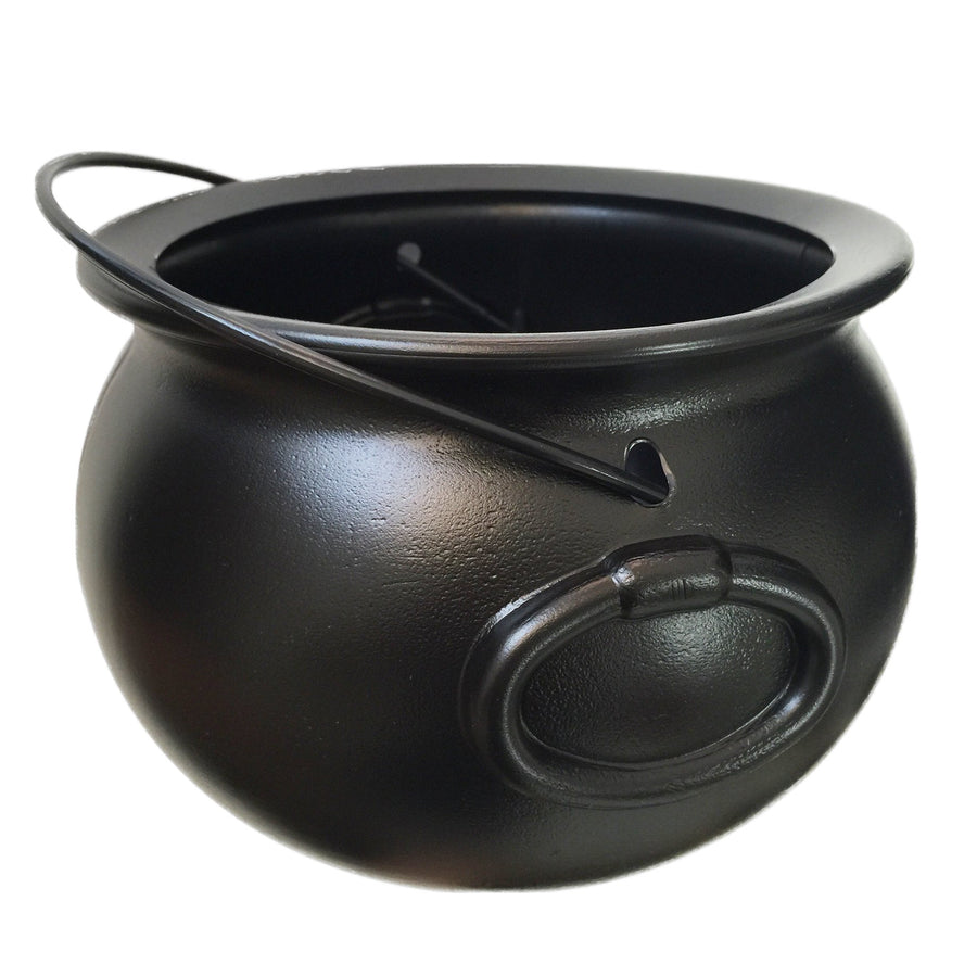 GiftExpress 8" Black Cauldron Kettle, Halloween Cauldron