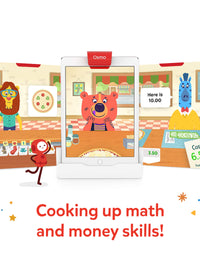 Osmo - Pizza Co. Game - Ages 5-12 - Communication Skills & Math - Learning Game - For iPad or Fire Tablet (Osmo Base Required)
