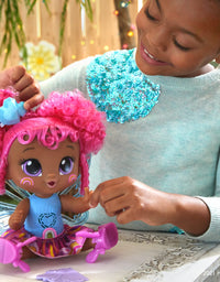 Baby Alive GloPixies Doll, Gabi Glitter, Glowing Pixie Doll Toy for Kids Ages 3 and Up, Interactive 10.5-inch Doll Glows with Pretend Feeding (Amazon Exclusive)
