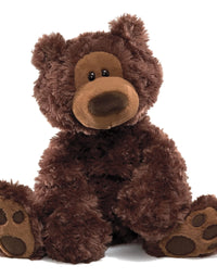 GUND Philbin Teddy Bear Stuffed Animal Plush, Chocolate Brown, 12"
