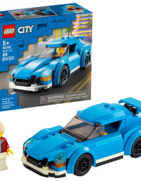 LEGO City Sports Car 60285 Building Kit; Playset for Kids, New 2021 (89 Pieces)
