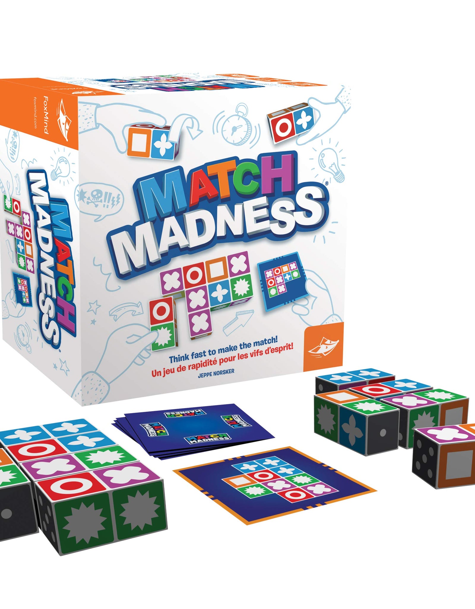 FoxMind Match Madness Pattern Matching Puzzle Game
